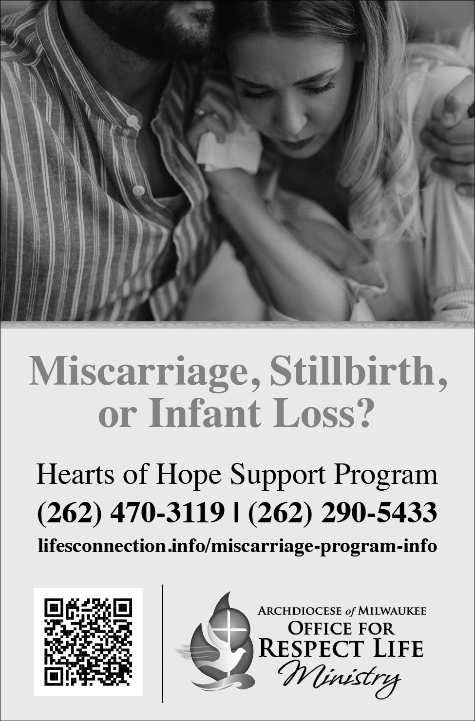 NFP ad - Black & White