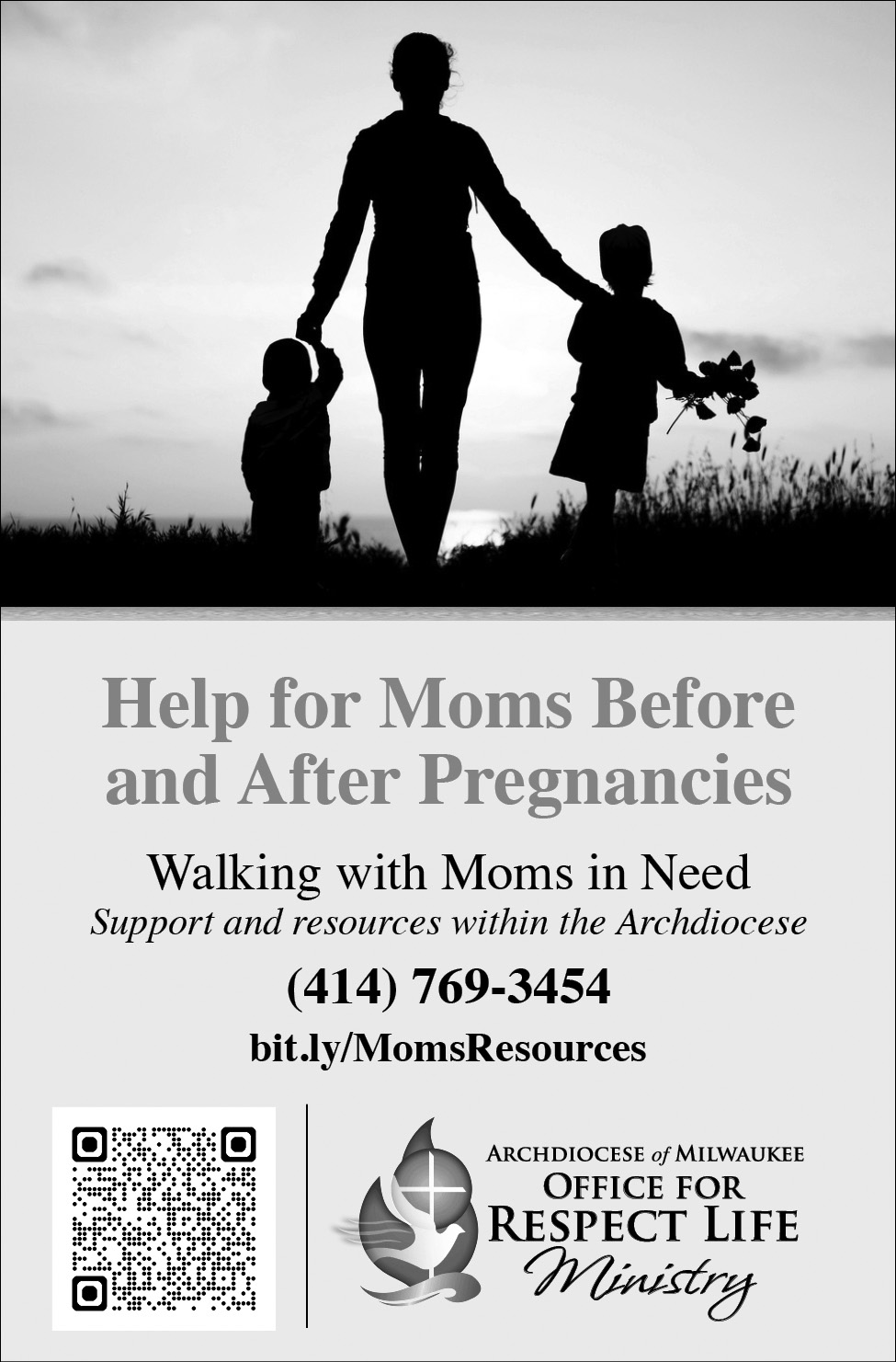 NFP ad - Black & White