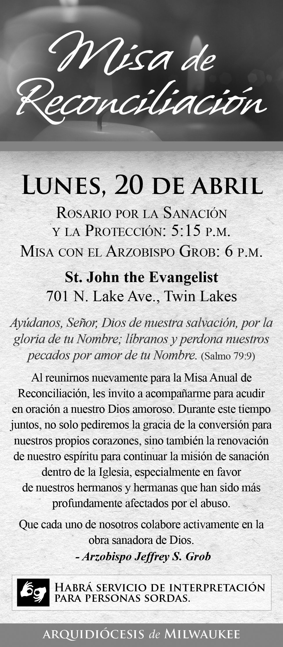 NFP ad - Black & White