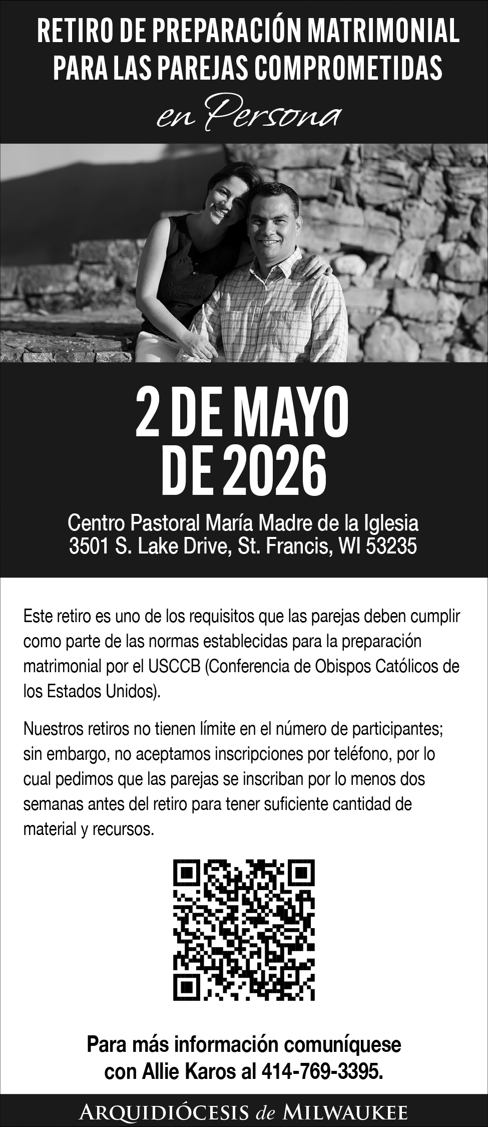 NFP ad - Black & White