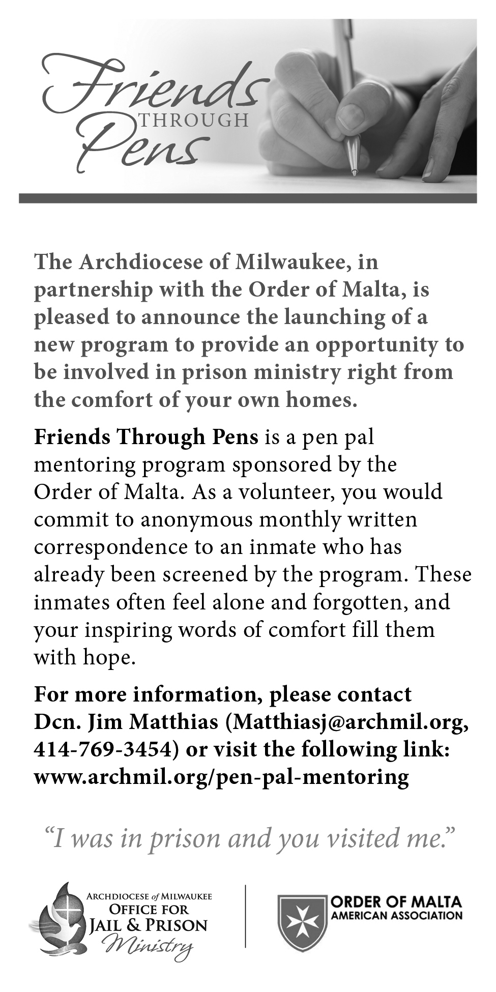 NFP ad - Black & White