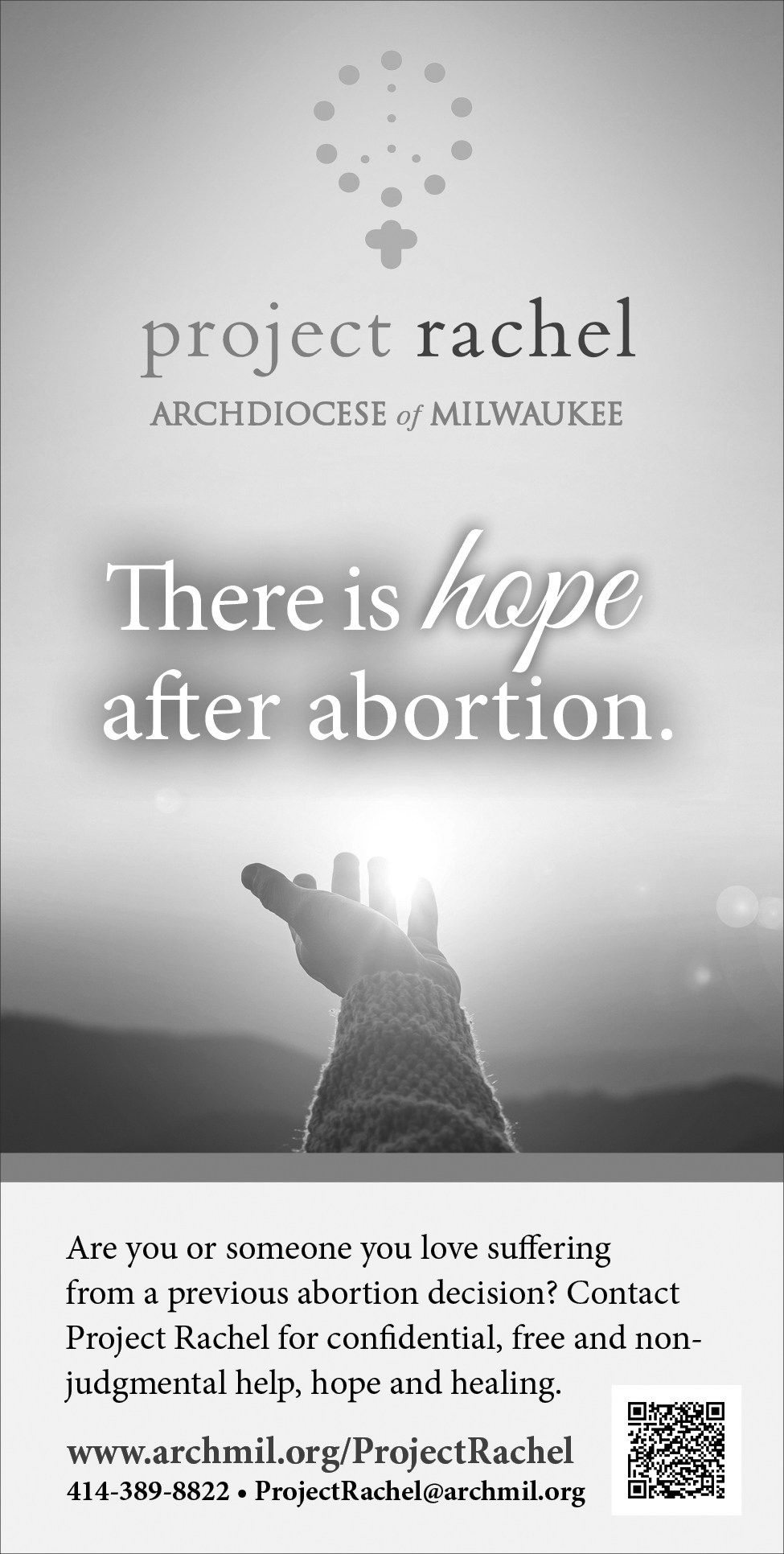 NFP ad - Black & White