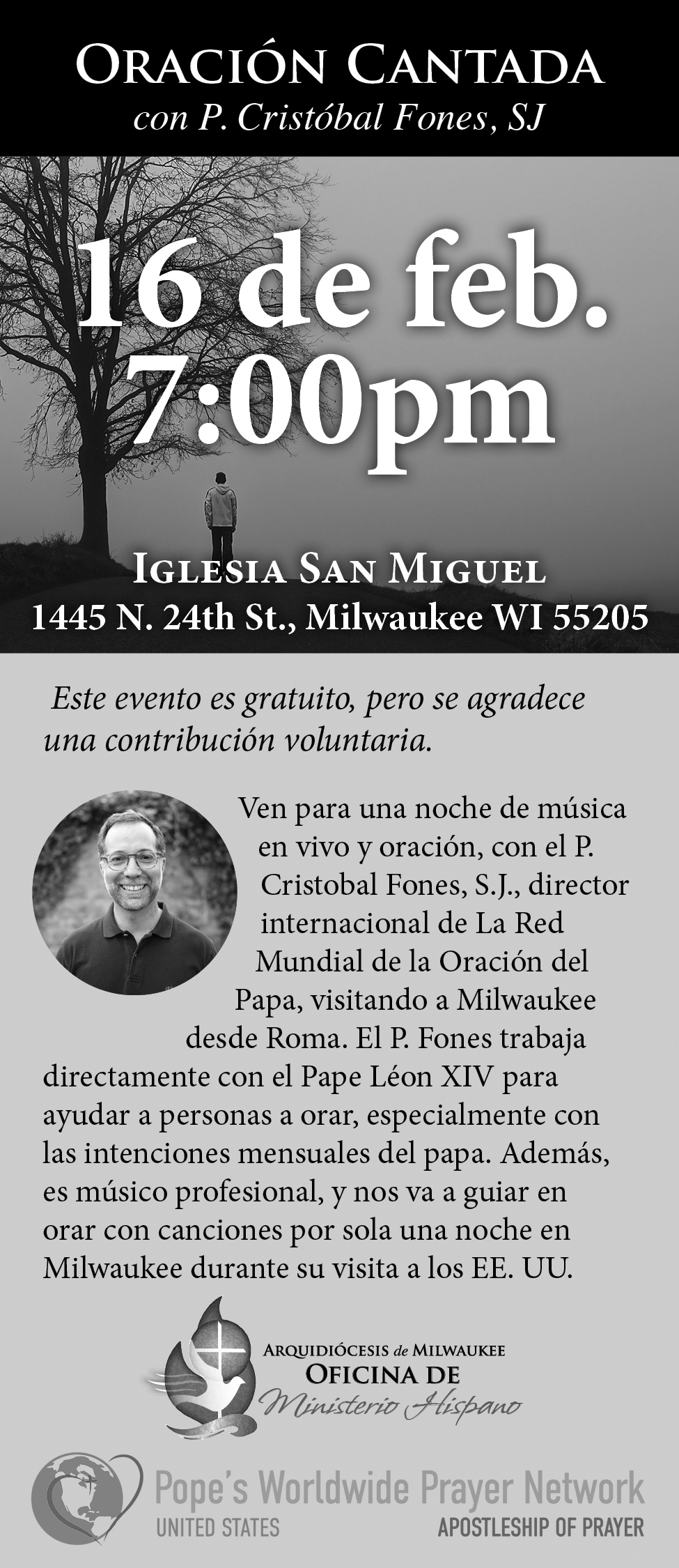 NFP ad - Black & White